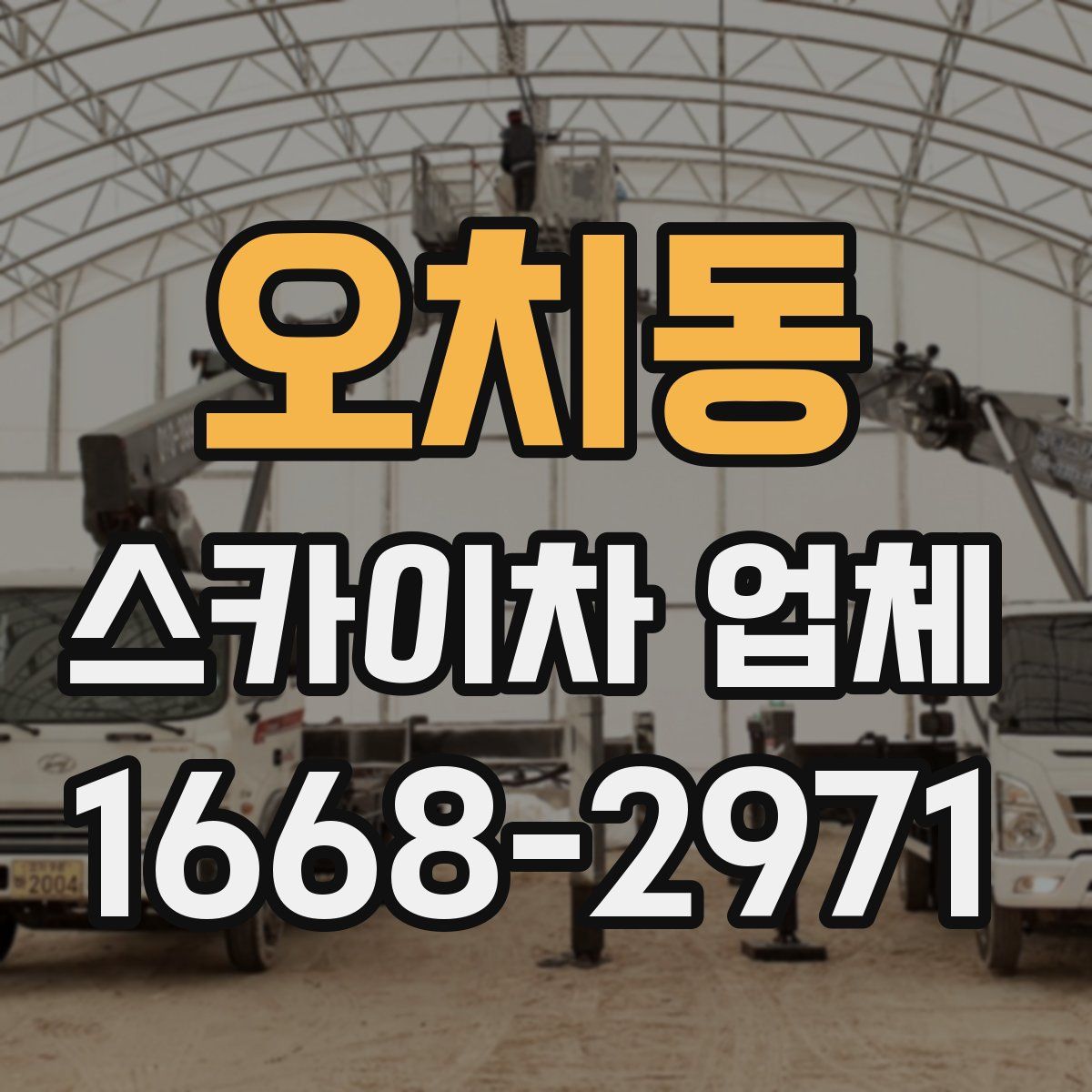 오치동 스카이차 업체