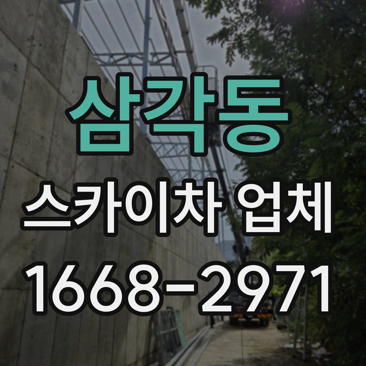 삼각동 스카이차 업체