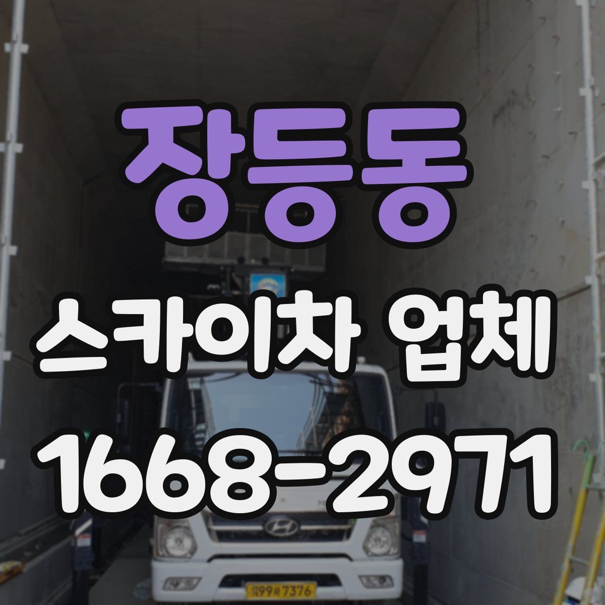 장등동 스카이차 업체