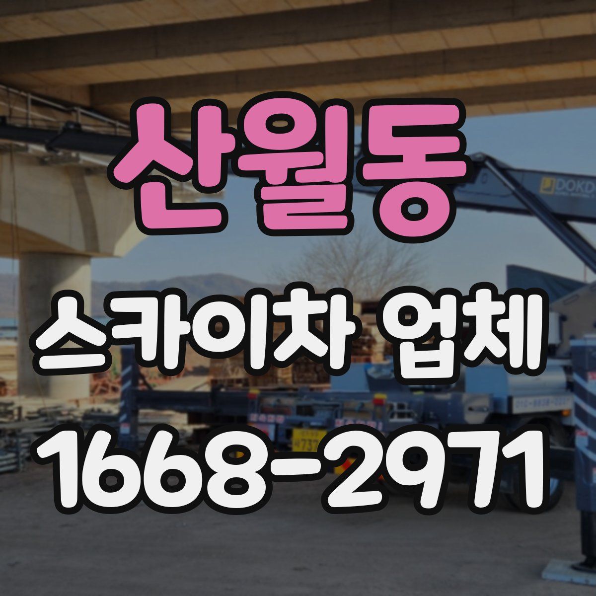 산월동 스카이차 업체
