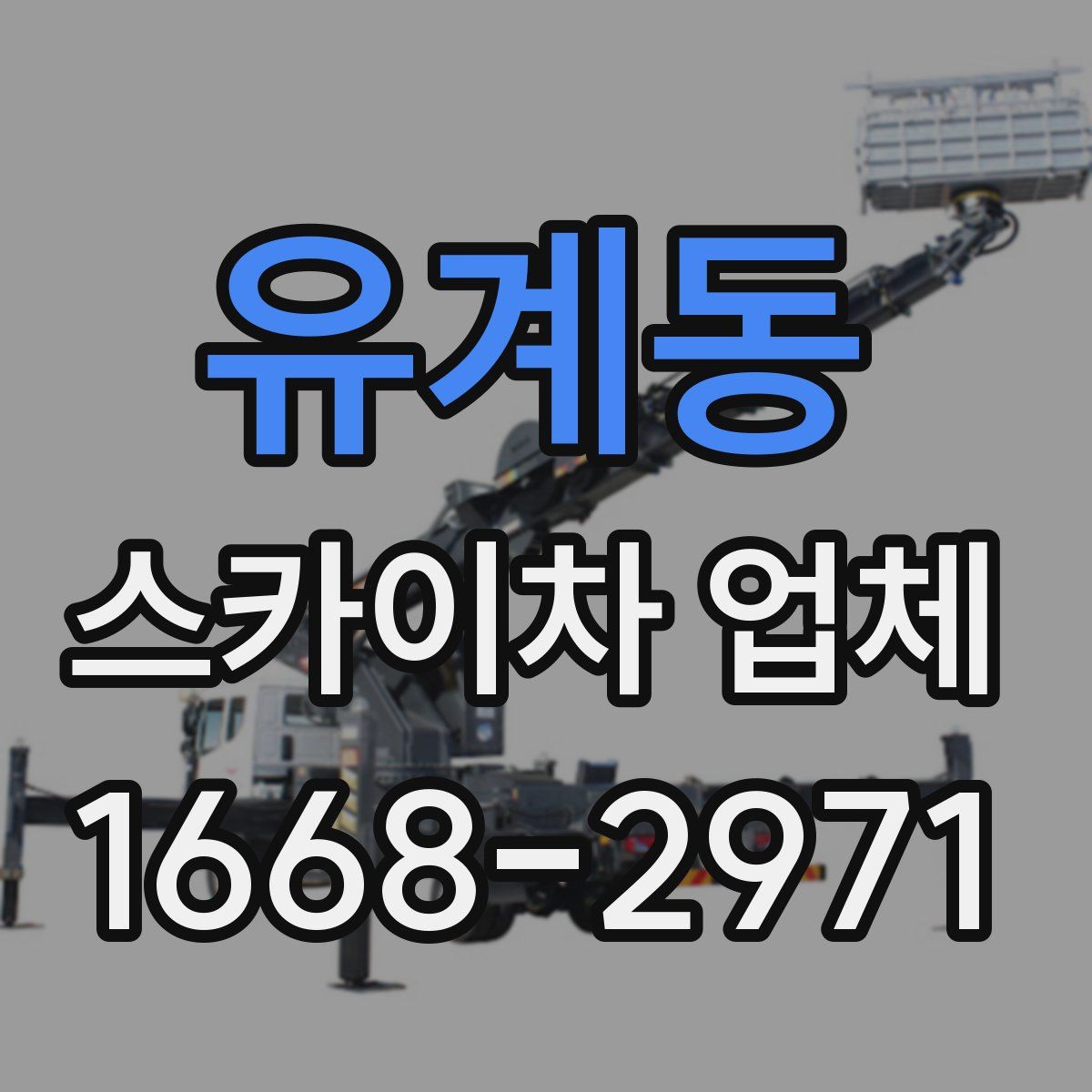 유계동 스카이차 업체