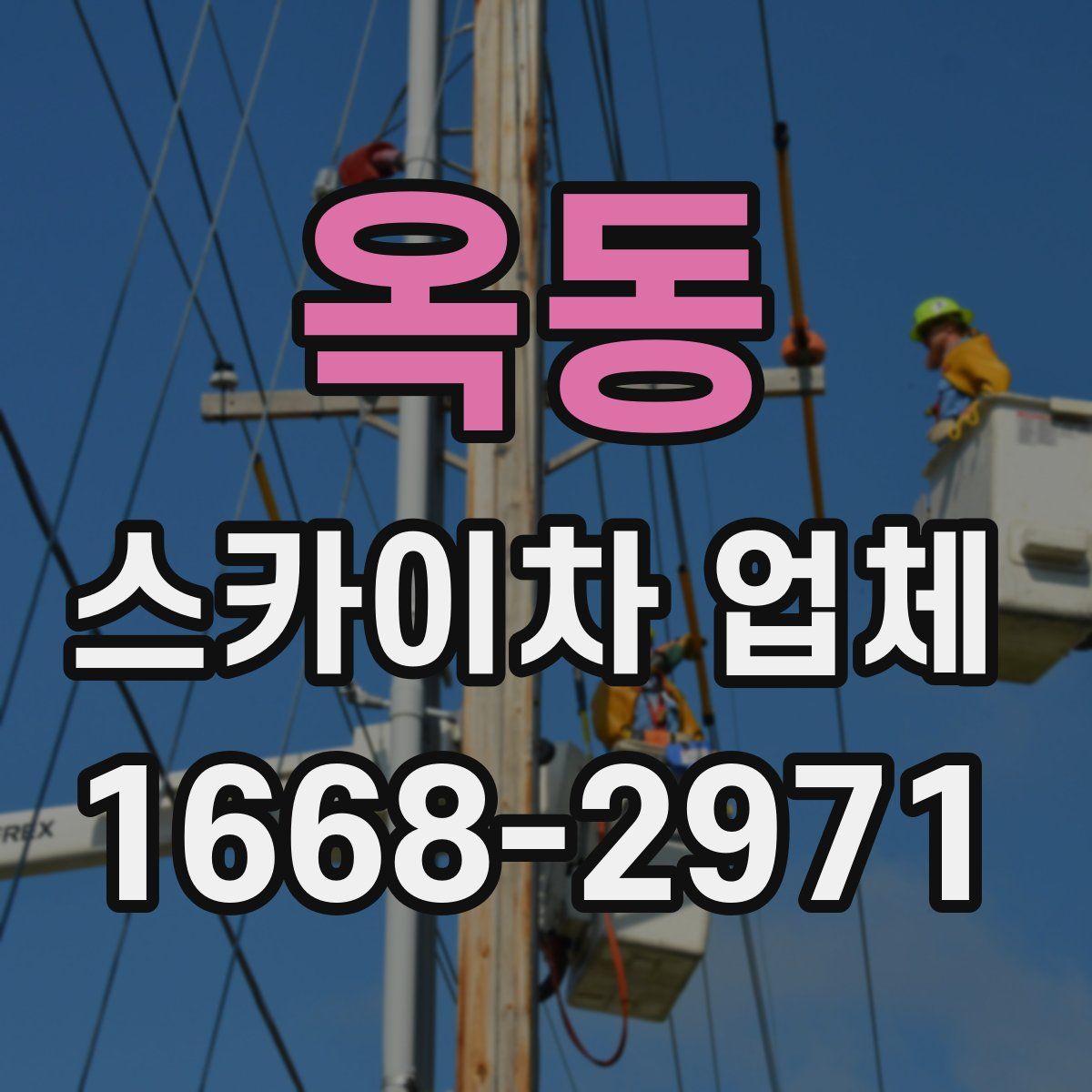 옥동 스카이차 업체