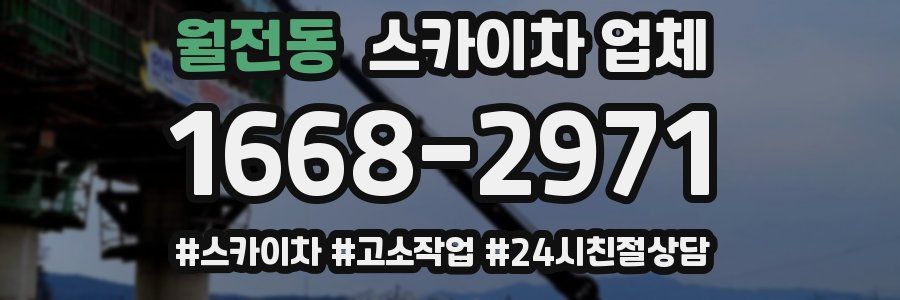 월전동 스카이차 업체