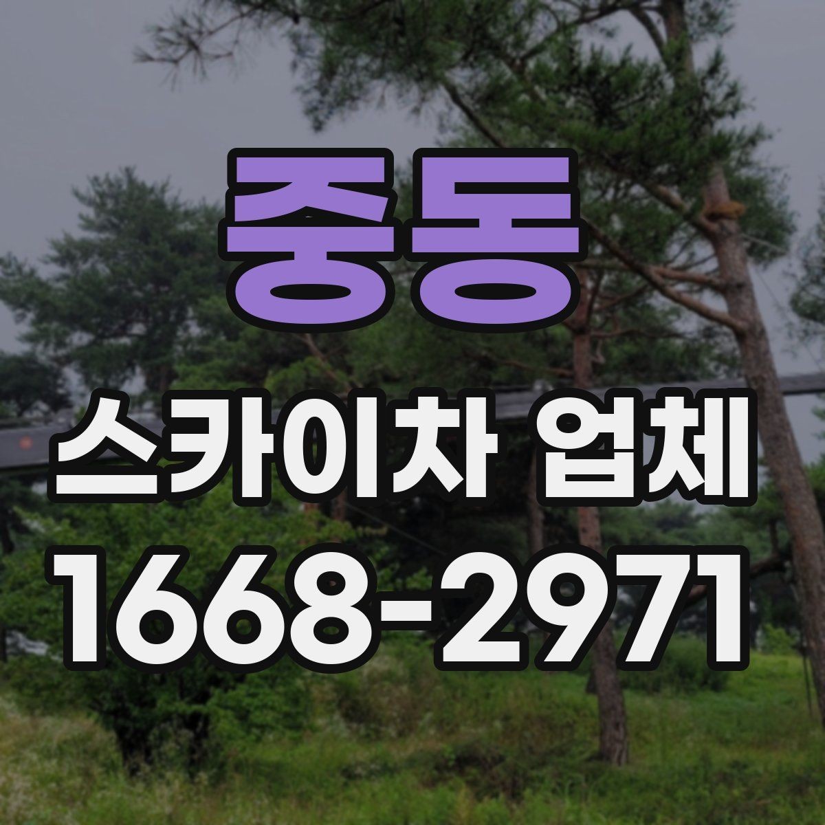 중동 스카이차 업체 업체별 견적 차이를 이해하는 법
