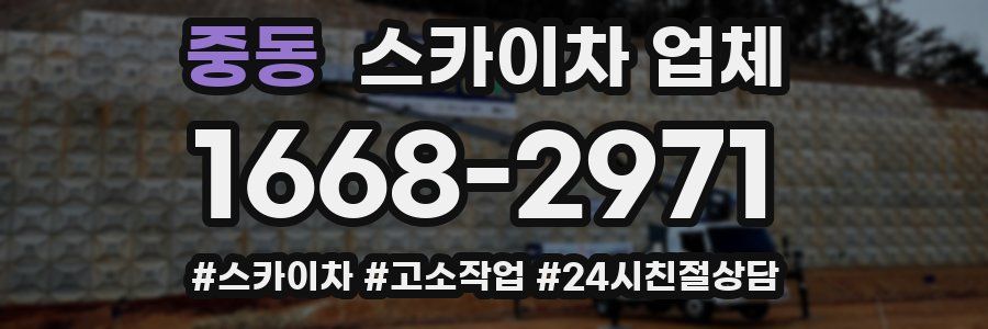 중동 스카이차 업체