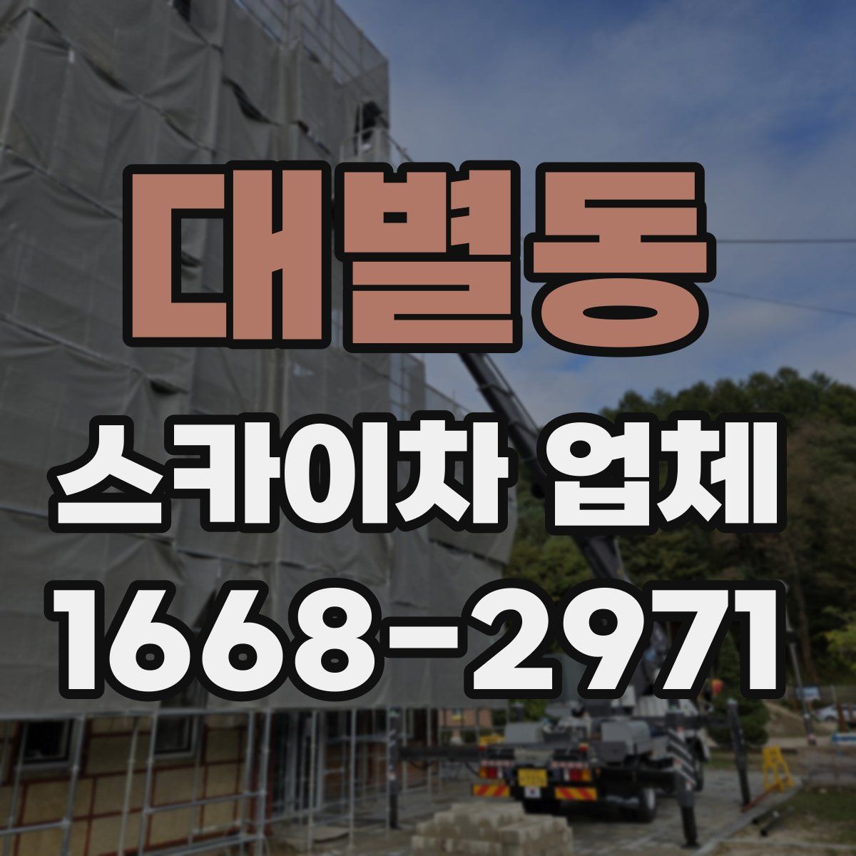 대별동 스카이차 업체