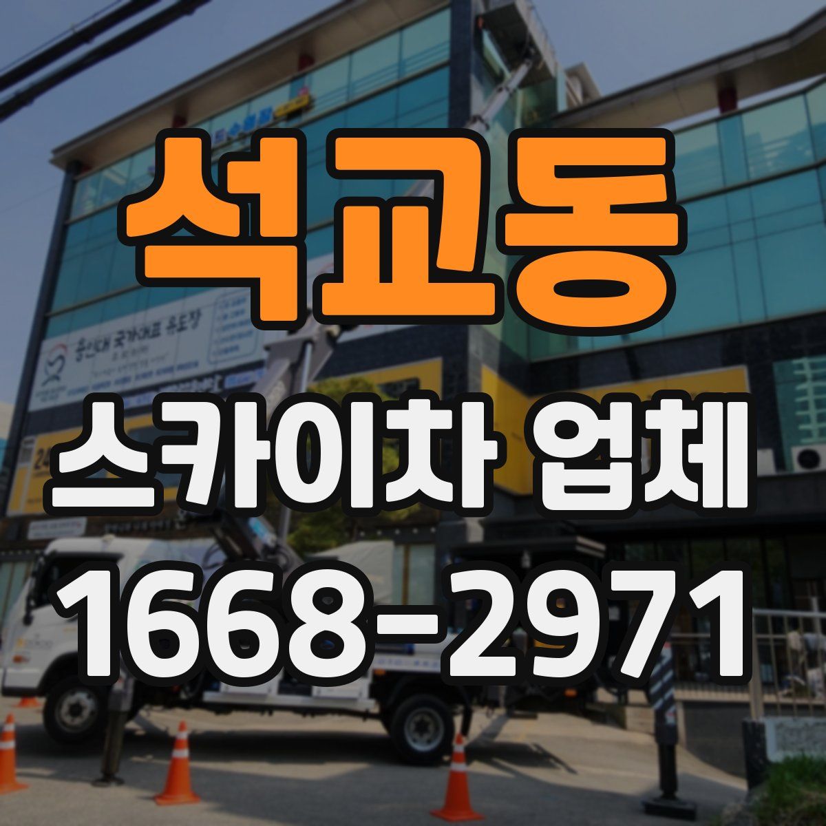 석교동 스카이차 업체