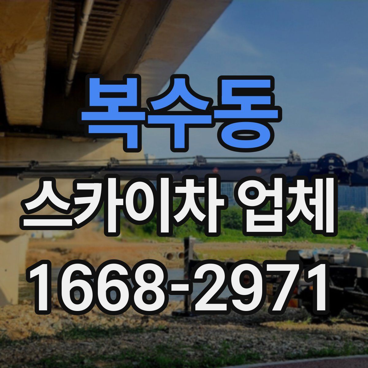 복수동 스카이차 업체