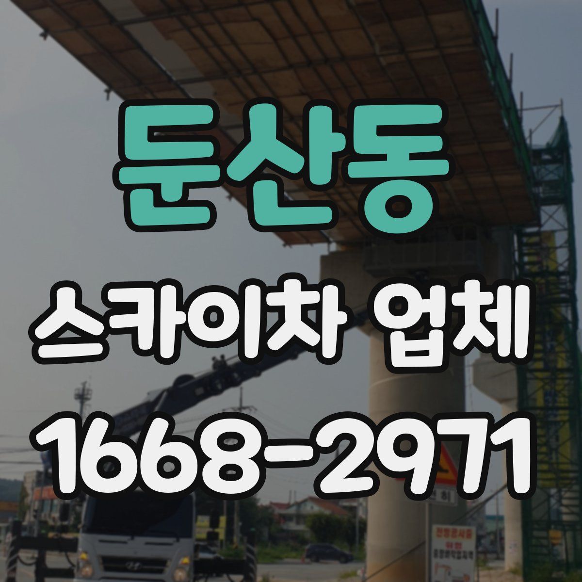 둔산동 스카이차 업체