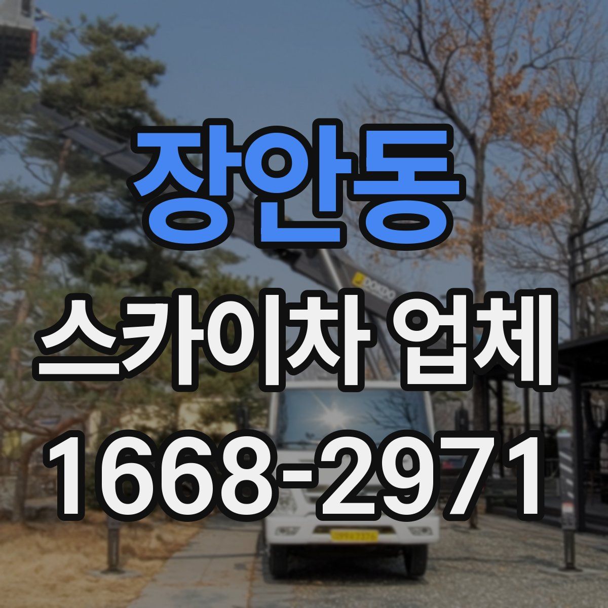 장안동 스카이차 업체