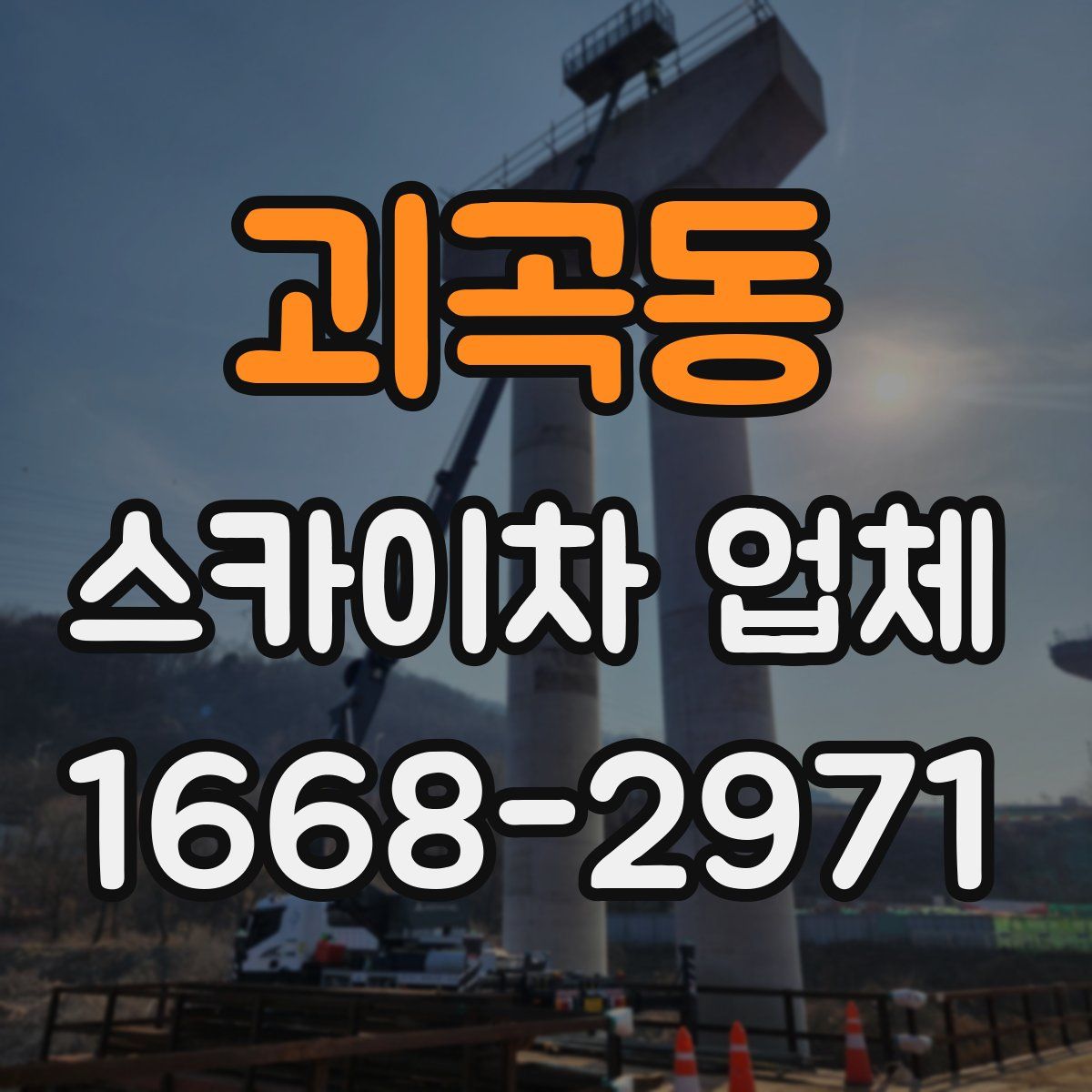 괴곡동 스카이차 업체