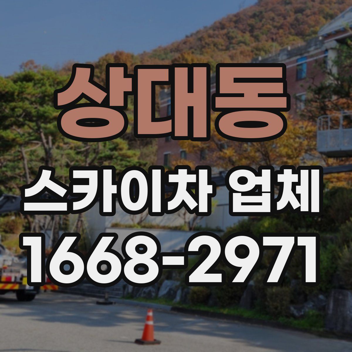 상대동 스카이차 업체