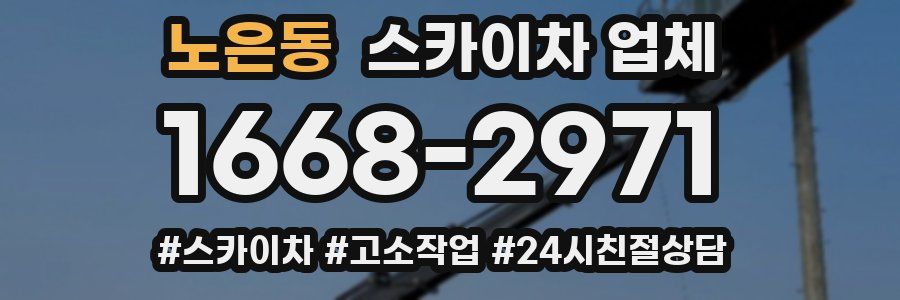 노은동 스카이차 업체