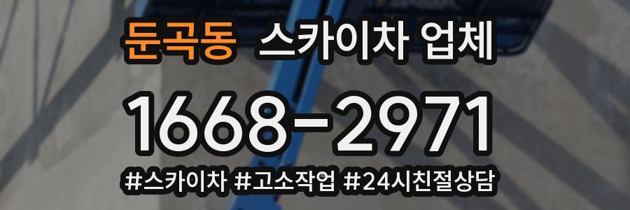 둔곡동 스카이차 업체