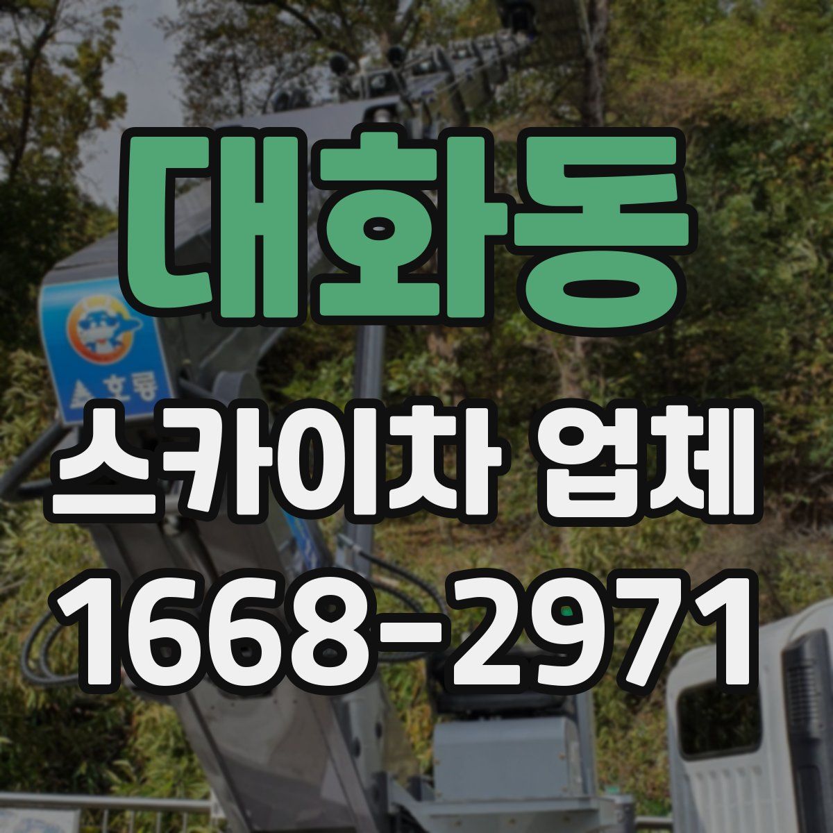 대화동 스카이차 업체