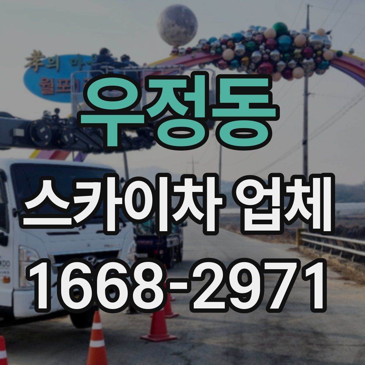 우정동 스카이차 업체