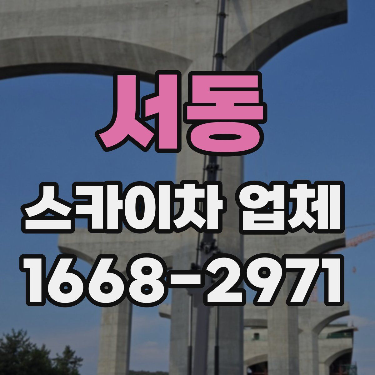 서동 스카이차 업체