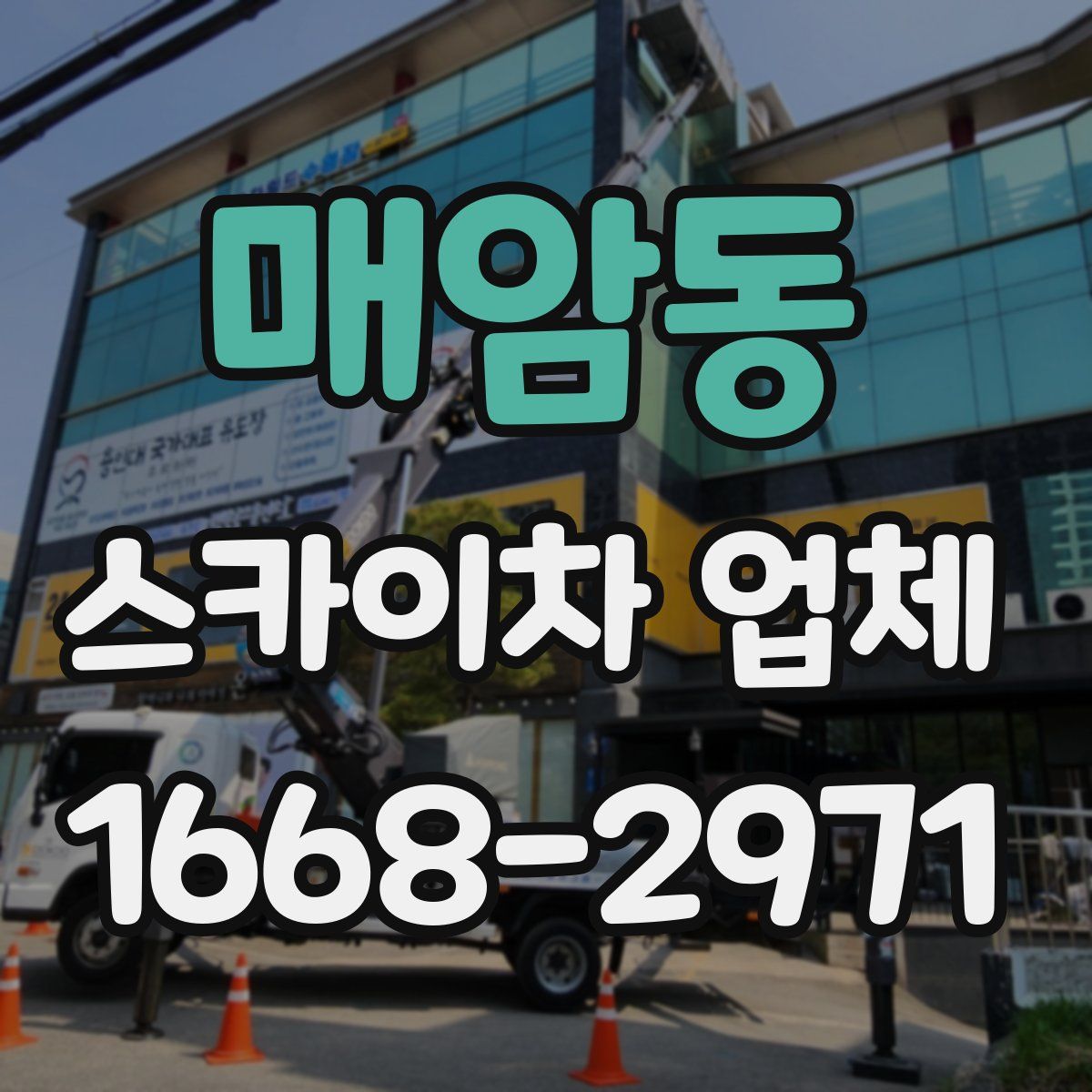 매암동 스카이차 업체