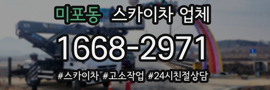 미포동 스카이차 업체