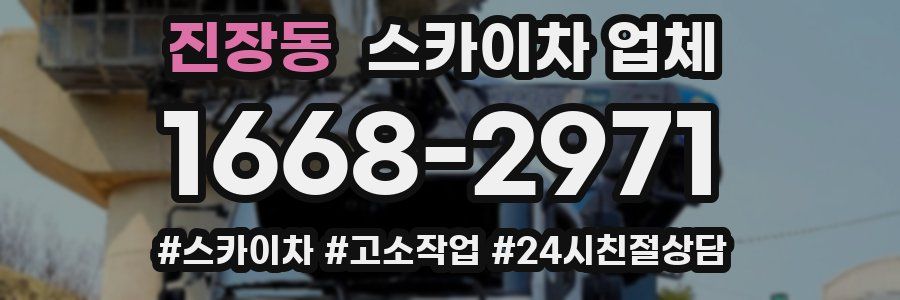 진장동 스카이차 업체