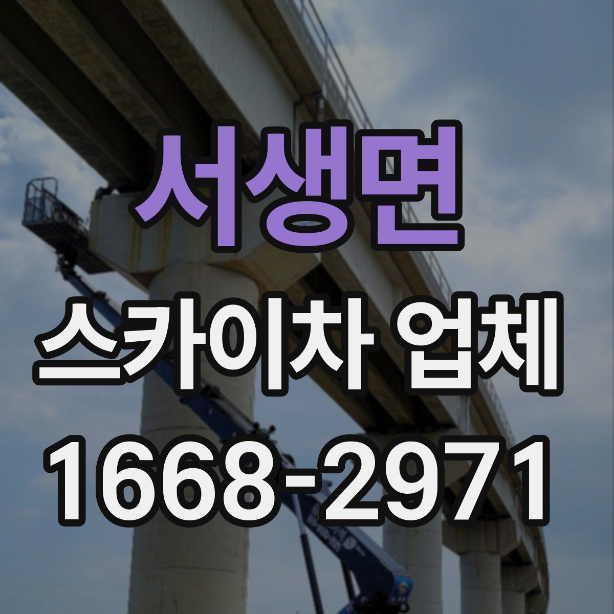 서생면 스카이차 업체