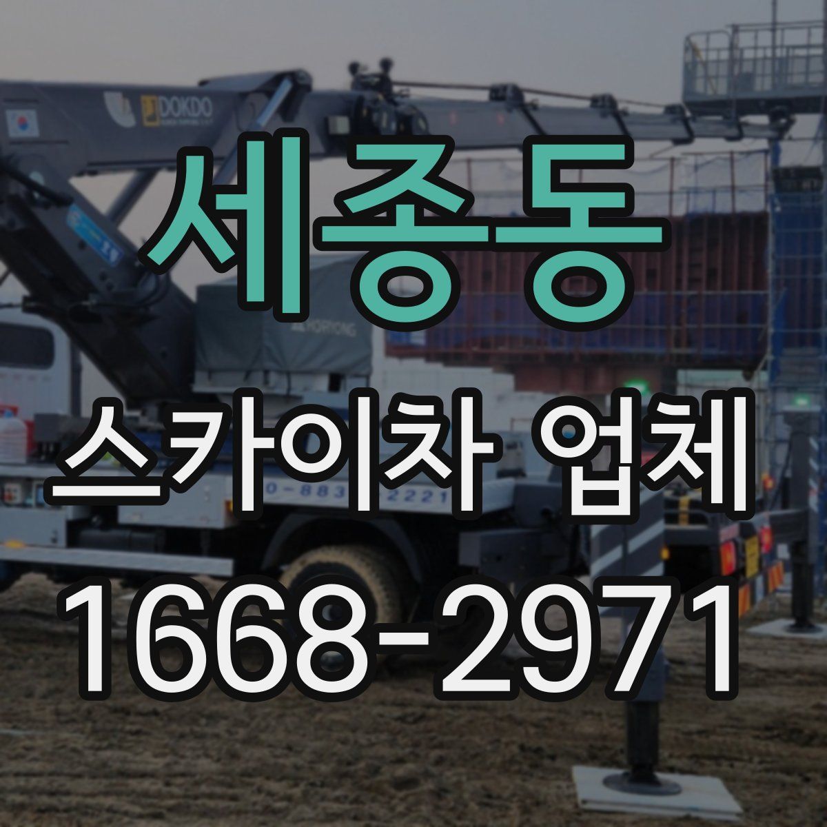 세종동 스카이차 업체