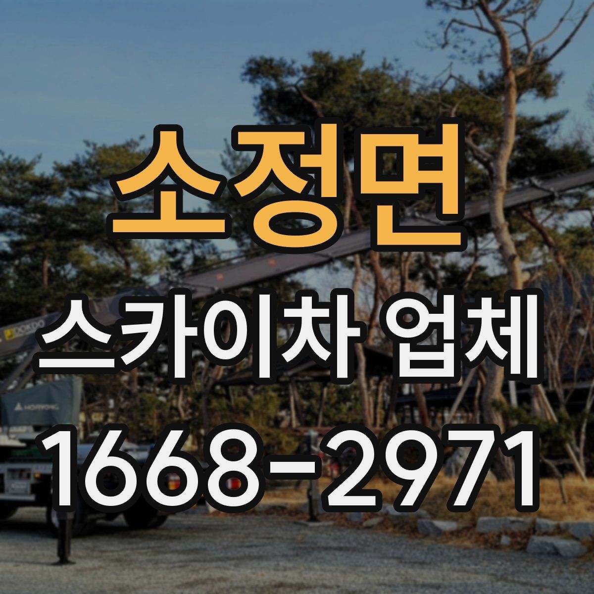 소정면 스카이차 업체