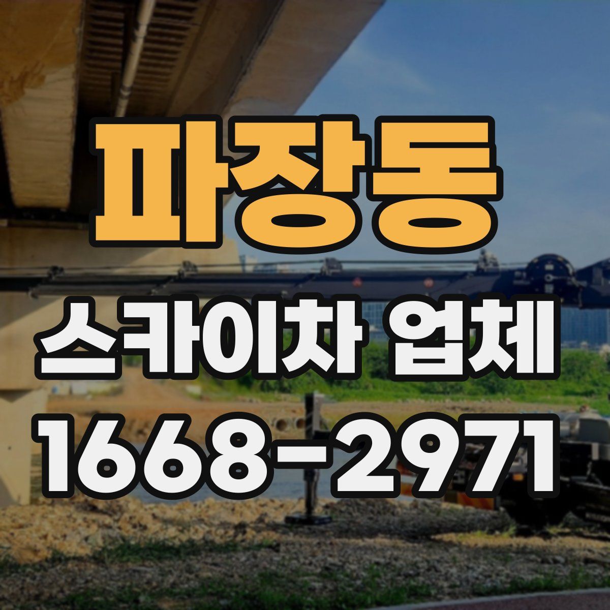 파장동 스카이차 업체