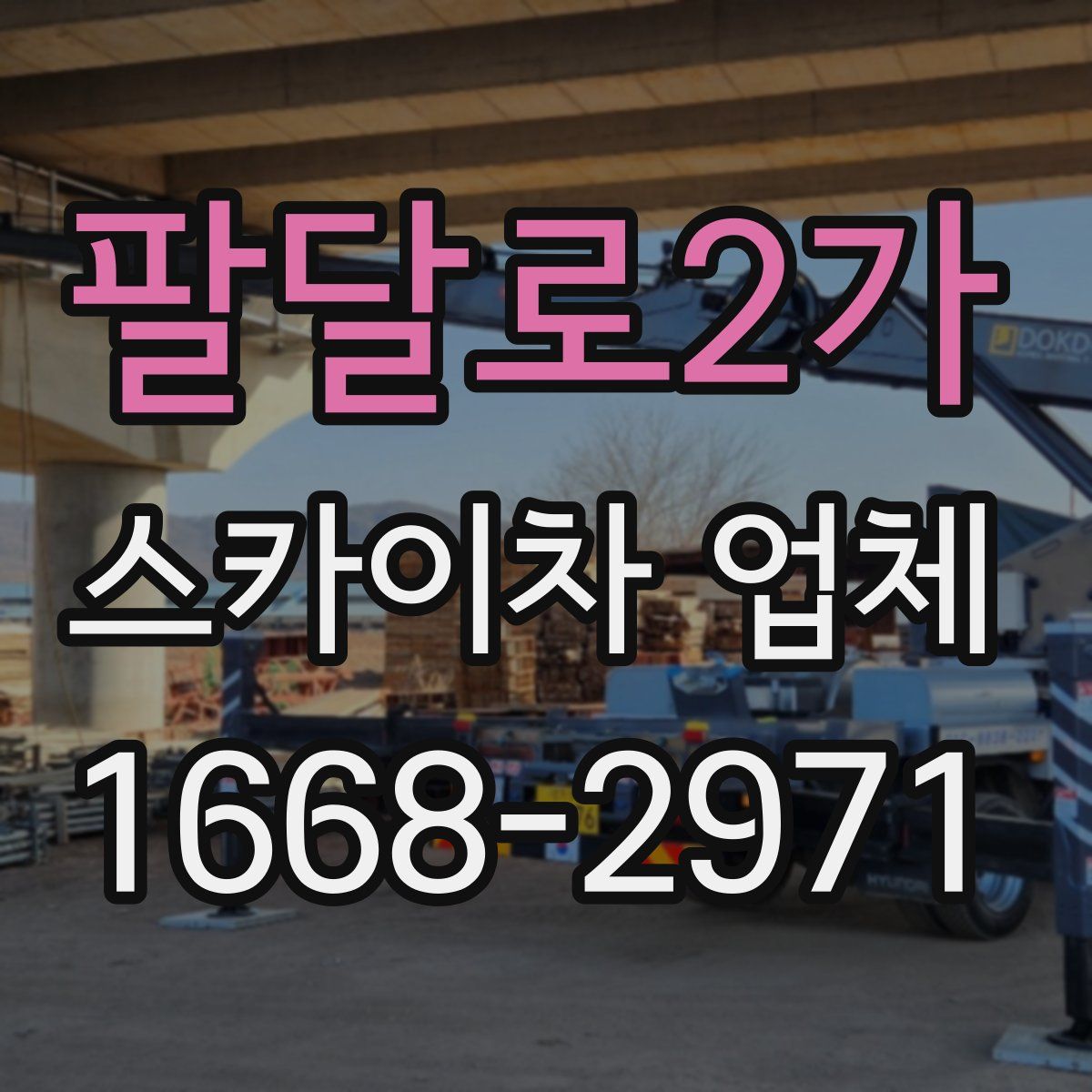 팔달로2가 스카이차 업체