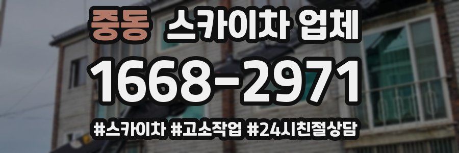 중동 스카이차 업체