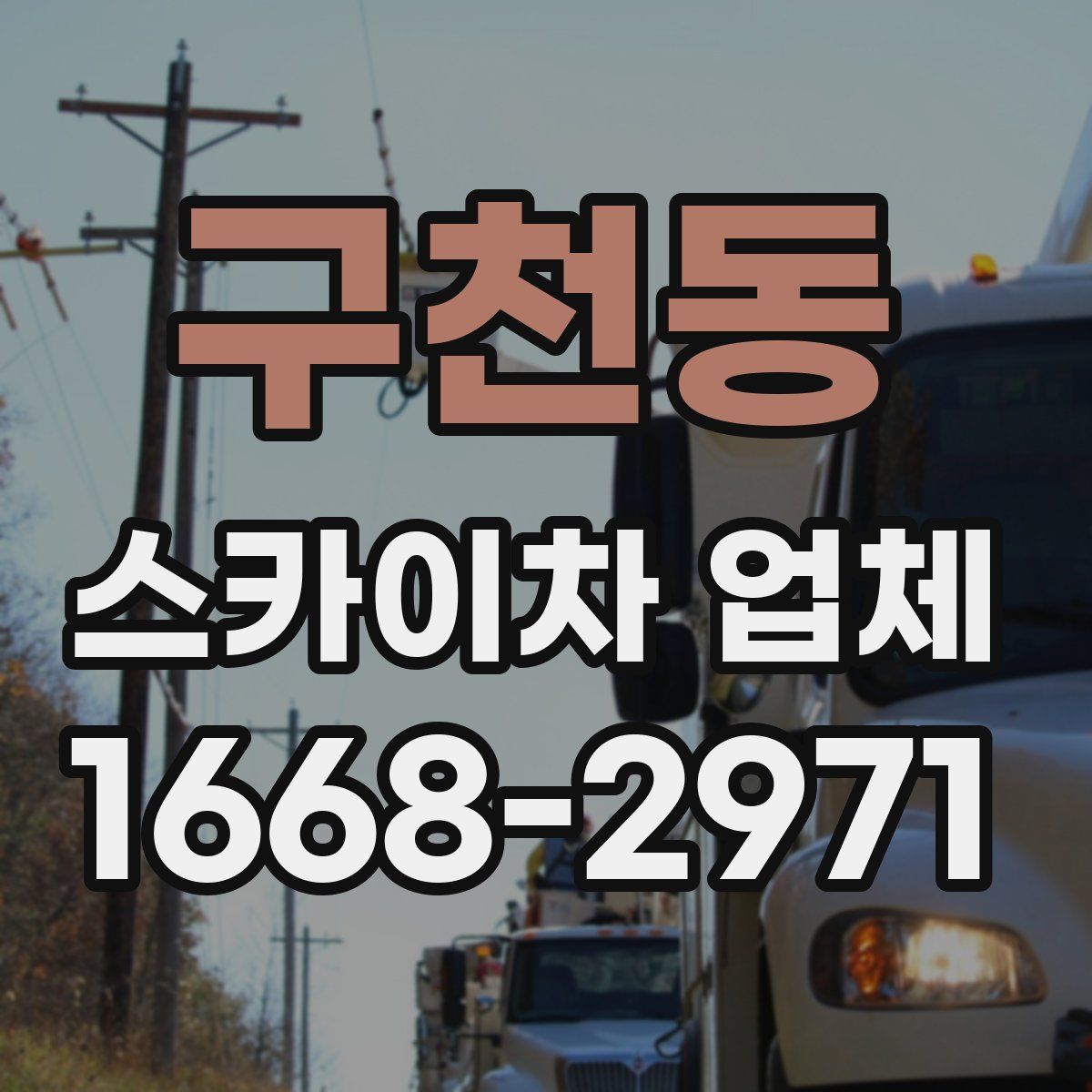 구천동 스카이차 업체