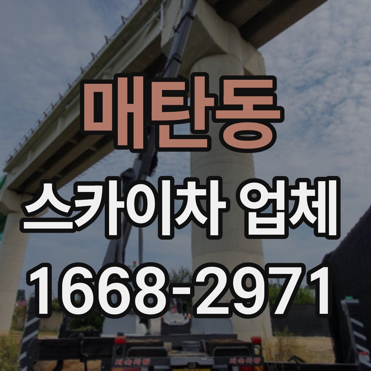 매탄동 스카이차 업체