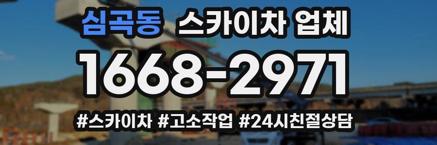 심곡동 스카이차 업체