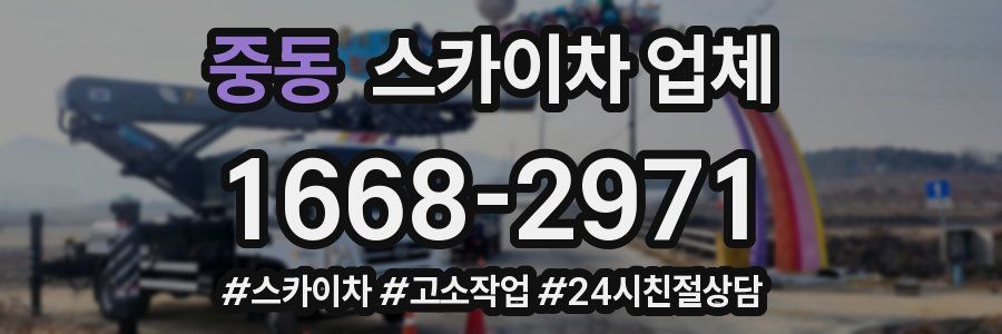 중동 스카이차 업체