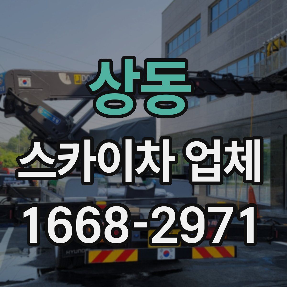 상동 스카이차 업체
