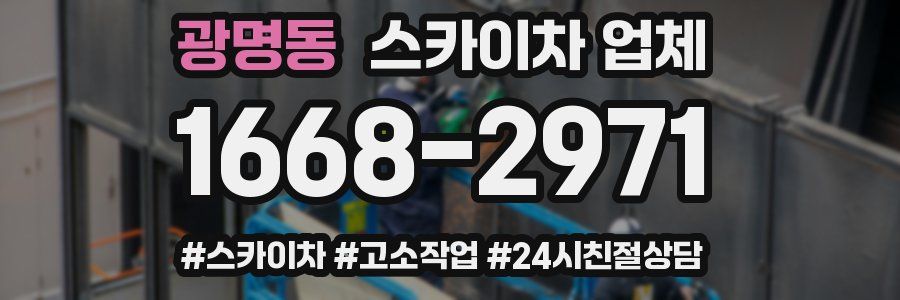 광명동 스카이차 업체