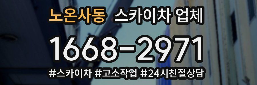 노온사동 스카이차 업체