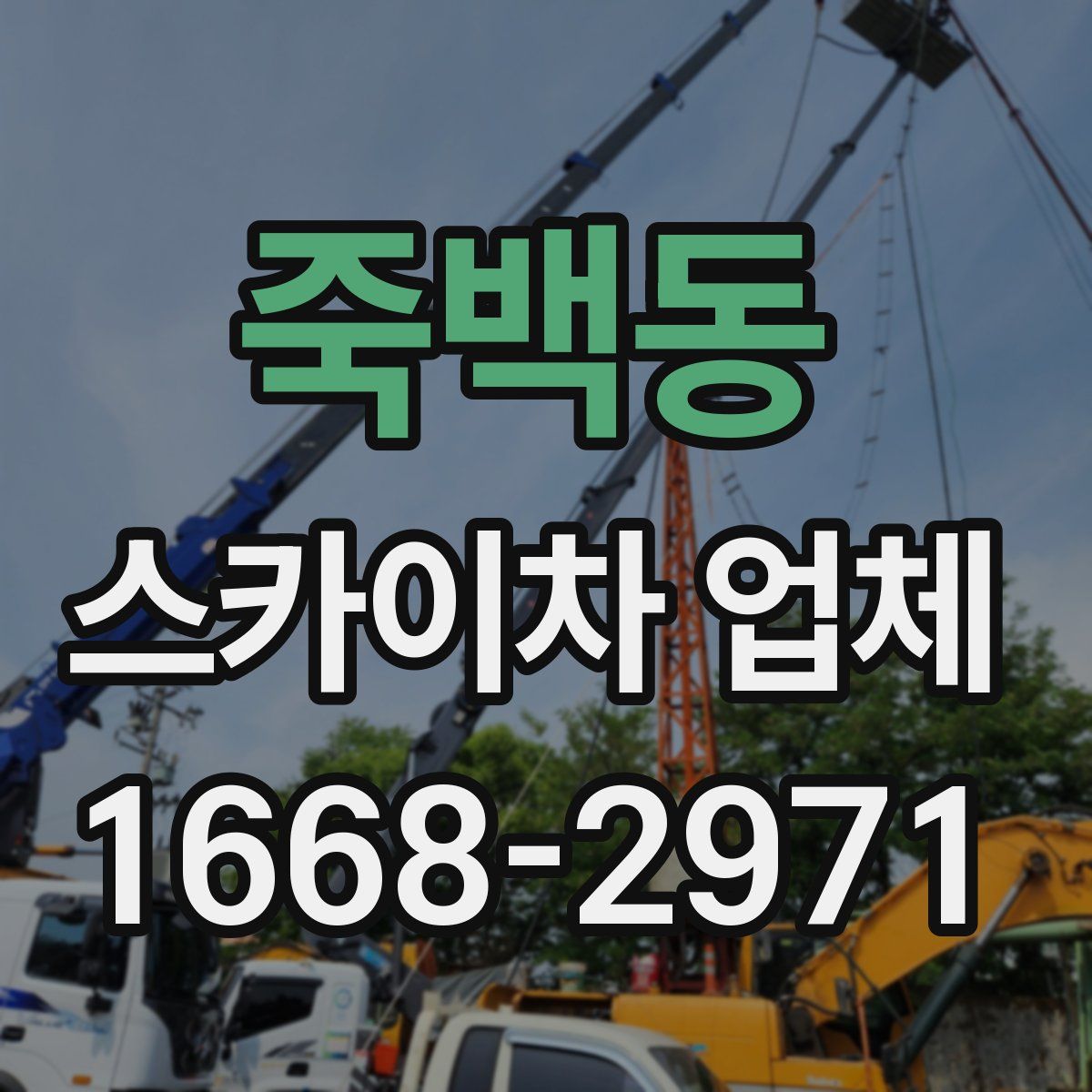 죽백동 스카이차 업체