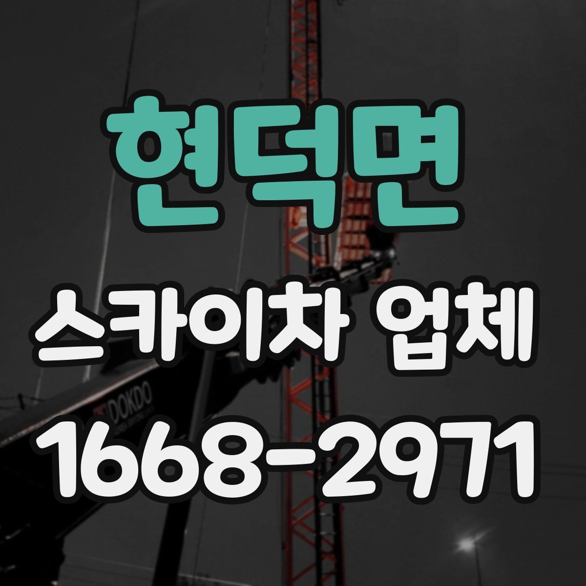 현덕면 스카이차 업체