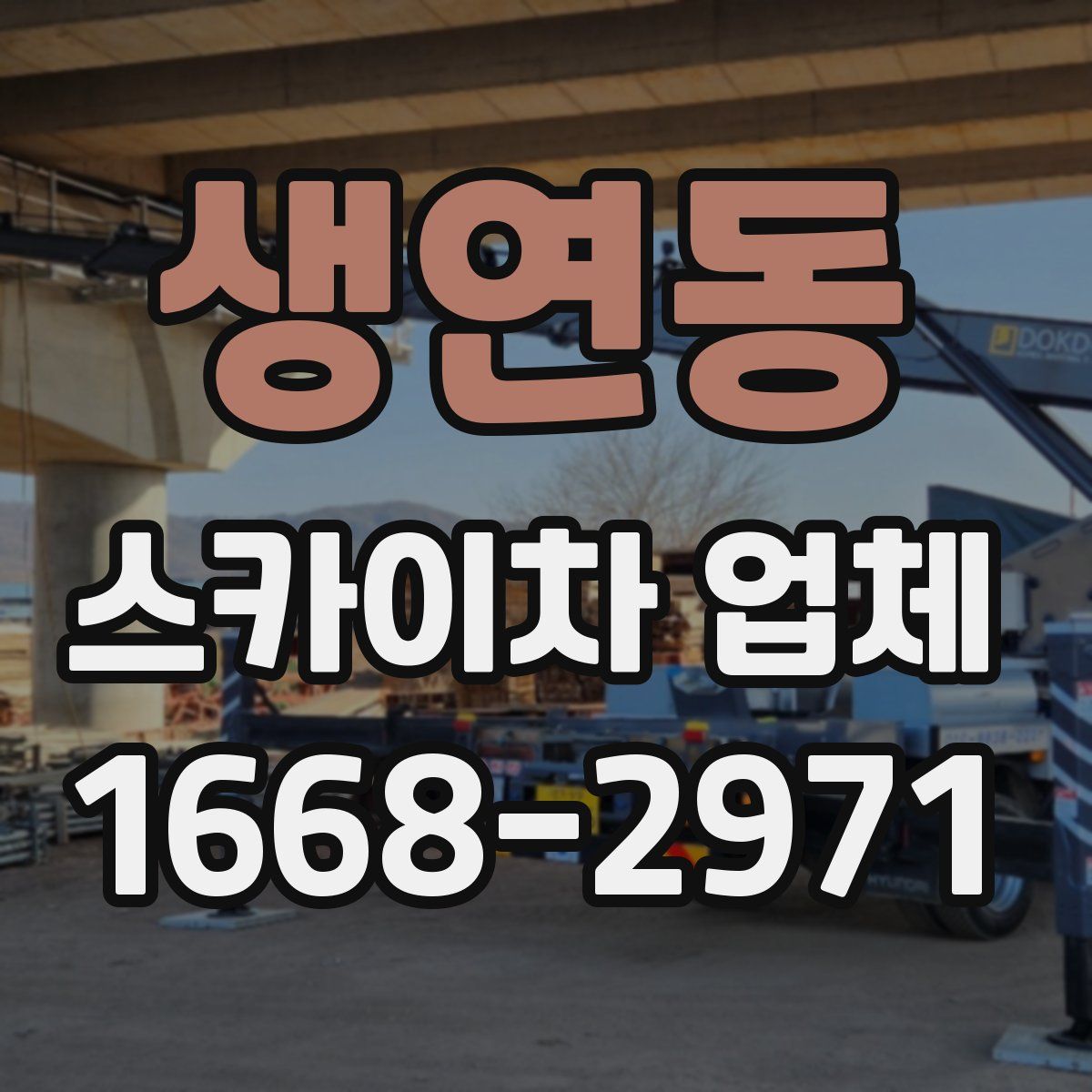 생연동 스카이차 업체