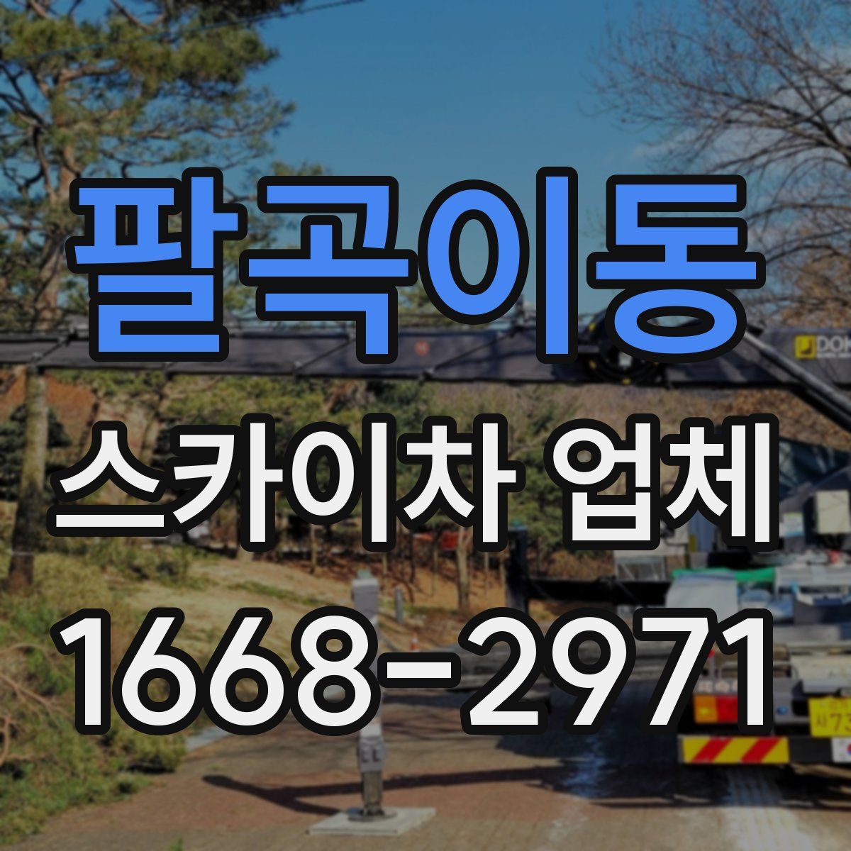 팔곡이동 스카이차 업체