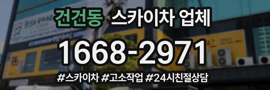 건건동 스카이차 업체