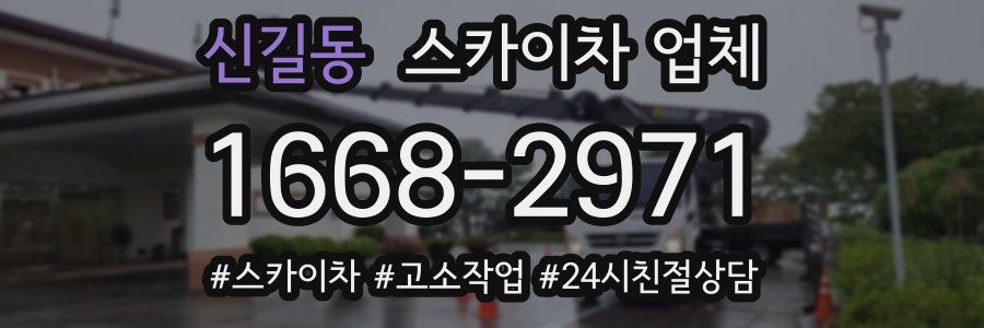신길동 스카이차 업체