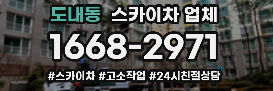 도내동 스카이차 업체