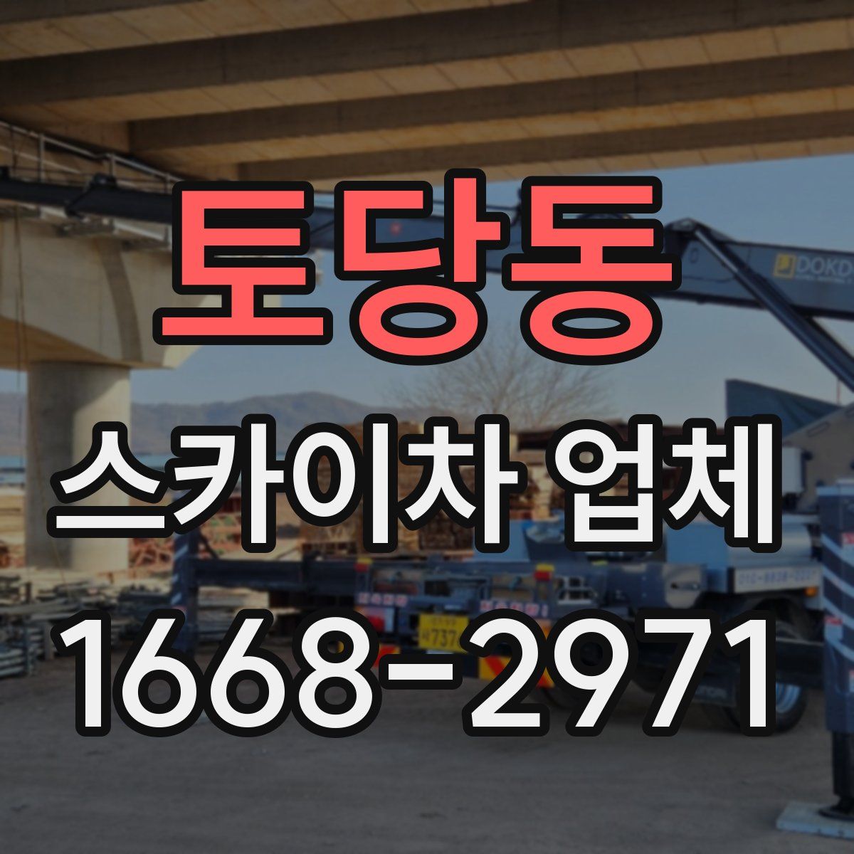 토당동 스카이차 업체