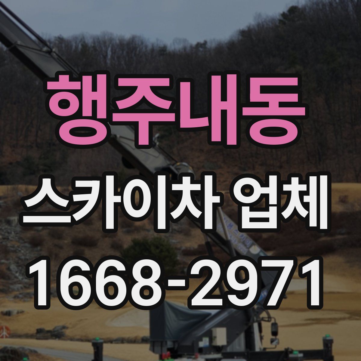 행주내동 스카이차 업체
