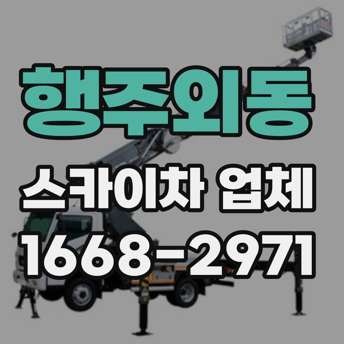행주외동 스카이차 업체