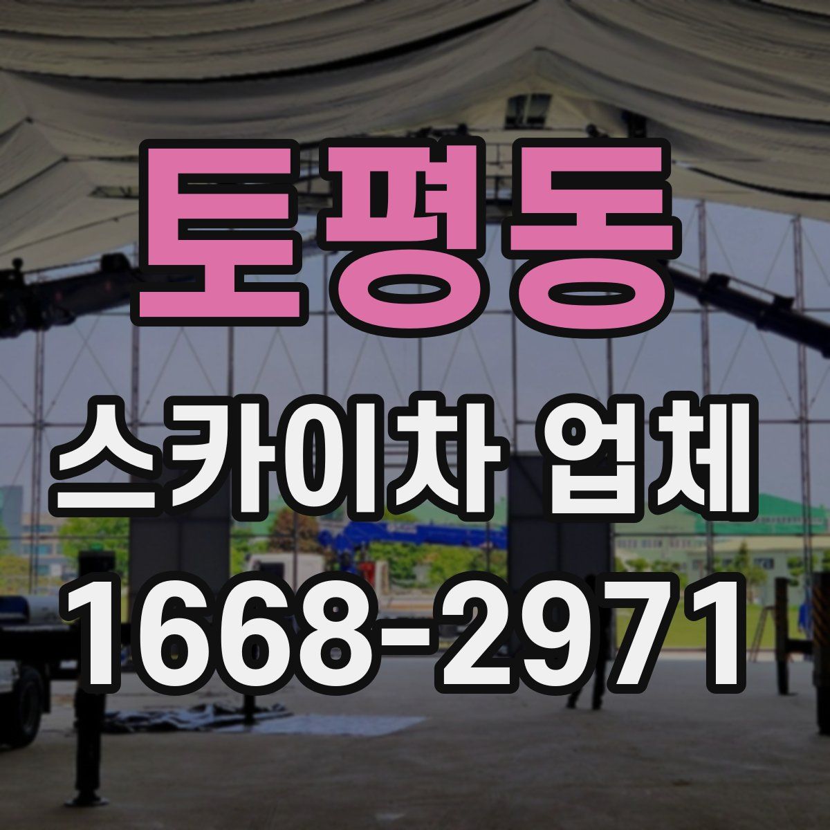 토평동 스카이차 업체