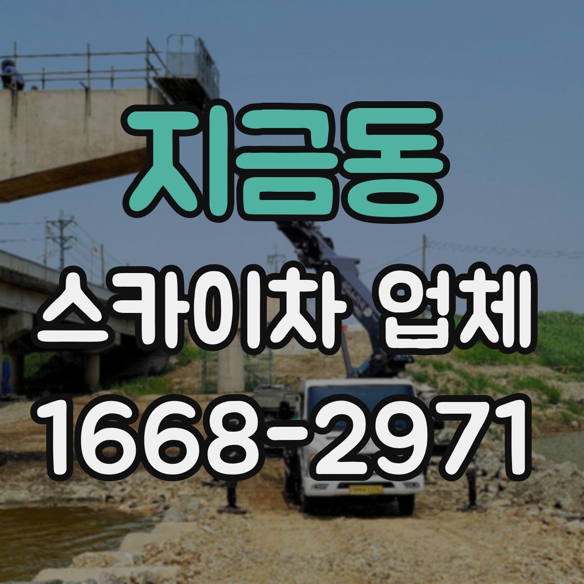 지금동 스카이차 업체