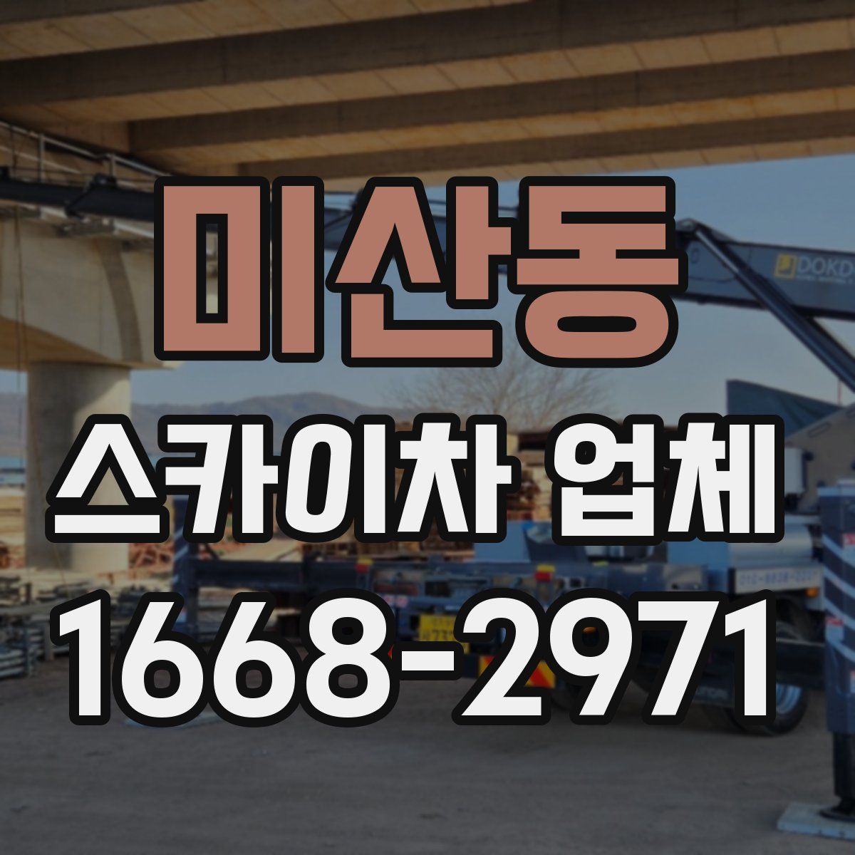 미산동 스카이차 업체